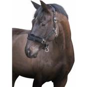 Kerbl - Licol cheval à fourrure synth. Full, noir