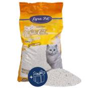 Litière pour chat Lyra Pet® White Cat® Bentonite