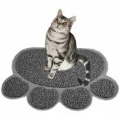 Ahlsen tapis de litière pour chat napperon pour chat tapis de sol pour chat tapis de litière pour chat tapis de toilette pour chat tapis de litière