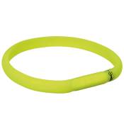 Collier lumineux M-L Trixie USB vert - Collier lumineux pour chien