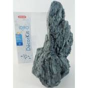 Décor. kit Idro black stone n°2 dimension 15 x 12 x Hauteur 20 cm pour aquarium. Zolux