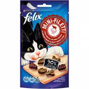 Felix Friandises Mini Filetti au Poulet/Bœuf pour
