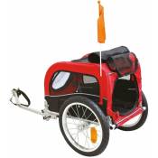 Max. 40 kg: Porte-bagages pour vélo avec bandes réfléchissantes