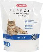 Zolux Litière pour Chat Pure Cat silice Naturelle