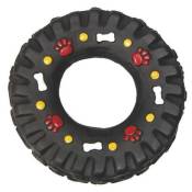 1001kdo - Jouet pneu vinyle sonore pour chien