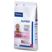 2x12kg Junior Medium Virbac Veterinary HPM Dog pour
