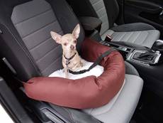 Le siège-auto pour chien parfait comprenant une ceinture