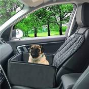 Siège de voiture pour chien avec ceinture de sécurité