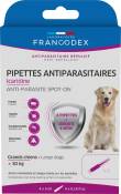 Soin Chien - Francodex Pipettes antiparasitaires spécial grand chien Icaridine - 4 x