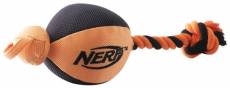 Trackshot Lanceur Balle Rugby pour Chiens Orange / Vert Nerf Dog