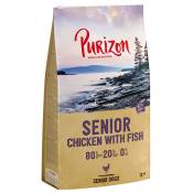12kg Purizon Senior poulet, poisson sans céréales