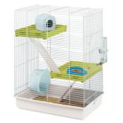 HAMSTER TRIS Cage pour hamsters 46x29 xh58 Blanc
