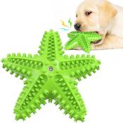 Jouets pour chiens pour mâcheurs agressifs, jouets de brosse à dents de nettoyage de dentition de chien, jouets interactifs durables d'étoile de mer