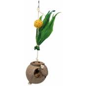 Trixie - Noix de coco sur corde en sisal 35 cm
