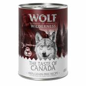 24x400g The Taste Of Canada Wolf of Wilderness - Nourriture