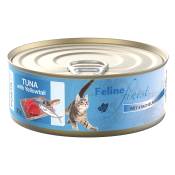 85g Feline Finest thon, sériole - Pâtée pour chat