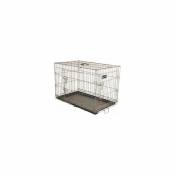 Cage pour chien ebo taupe XXL 76x124x83cm