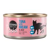 Cosma Asia en gelée 6 x 170 g pour chat - thon, daurade