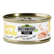 Greenwoods Delight filet de poulet pour chat 48 x 70 g