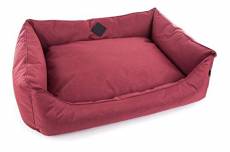 Martin Sellier Corbeille Rouge avec Coussin Amovible