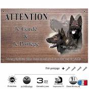 Pets-Easy.com Attention Chien de Garde personnalisée