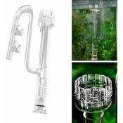Senderpick - Filtre pour aquarium en verre, tuyau Lily