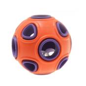 Serbia - violet Ball with led) 8cm Rolin Roly Balle de Chien led Balle Jouet pour Chien Balle Lumineuse Rebondissante Interactive avec Clignotant
