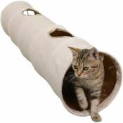 Tunnel pour chat pliable Tunnel pour chat Raschel Tunnel pour chat 120 cm Jouet pour chat - - Seenlin