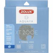Zolux - Filtre pour pompe x-ternal 200, filtre xt 200 e mousse anti nitrates x2 pour aquarium.