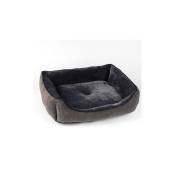 Groofoo - Coussin Chat Panier Chien Flanelle, Simple