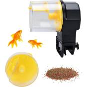 Kinsi - 100/210 ml Automatic Fish Feeder, avec minuterie automatique (jaune)