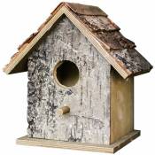 Mini maison en bois de nids d'oiseaux, extérieur étanche