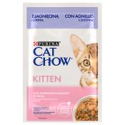PURINA Cat Chow 26 x 85 g pour chat - Kitten agneau,