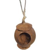 Animallparadise - Une maison noix de coco, pour petits rongeurs. Marron