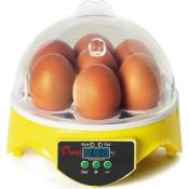 ID MARKET - Couveuse manuelle 7 œufs incubateur température réglable