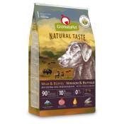 Lot GranataPet Natural Taste 2 x 12 kg pour chien - gibier, buffle (2 x 12 kg)