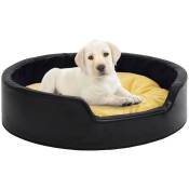 Vidaxl - Lit pour chiens Noir et jaune 99x89x21 cm