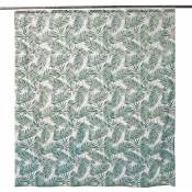 Allibert - Rideau de douche en polyester oural green 180 x 200 cm - Decor