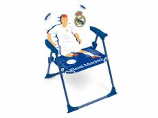 Chaise pliante avec bras 38x32x53cm de clubs-real madrid cf
