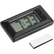 Dewin - Horloge numérique à Cristaux Liquides - Horloge de Voiture Ultra Mince Horloge électronique MiniTable avec Horloge électronique de Tableau de