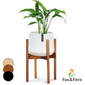 Fox&fern - Support de Pot de Fleur Interieur en Bois,