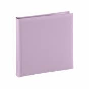 Hama - Album photo grand format Fine Art, 30x30cm, 80 pages blanches, lilas (2748)