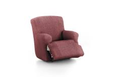 Housse de fauteuil relax XL extensible Bordeaux 60