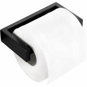 Linghhang - Porte papier toilette noir, porte papier