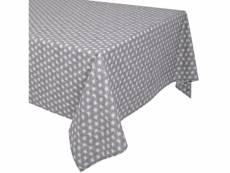 Nappe rectangle 150x350 cm futon gris