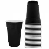 Pack de x20 Original Black Cups Officiels | Gobelets