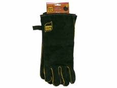 Paire de gants en cuir de protection anti chaleur 320g/m2