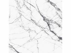 Papier peint panoramique marbre noir et blanc - 158942