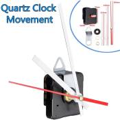 Quartz Controlé Mouvement Horloge Mécanisme Module diy Kit Blanc