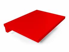 Tablette de chevet suspendue bois rouge 2820-Red